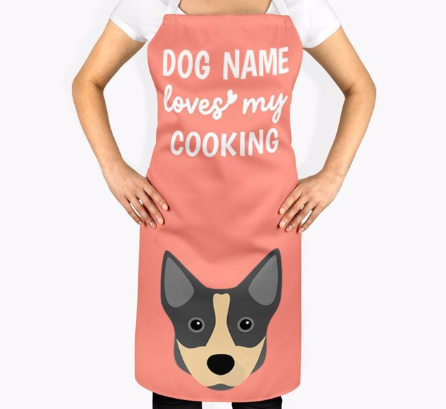 Loves My Cooking: Personalised {breedFullName} Apron